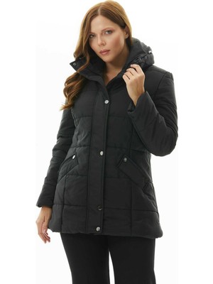 Selen Siyah Kadın Mont 23KSL6051