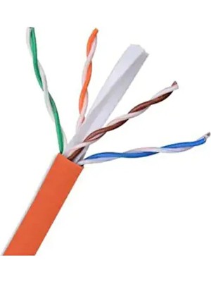 Nexans 10 Metre Nexans Cat 6 Utp 4/23AWG Halogen Free U/utp Lszh Data Kablo