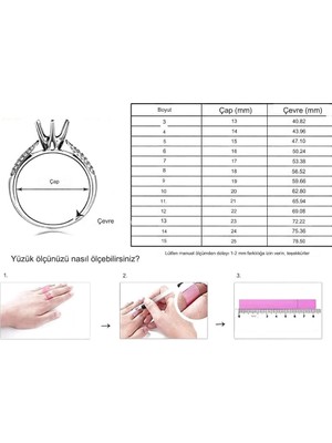 SJ Moda Çift Yüzükler Ana Resim Rengi (Yurt Dışından)