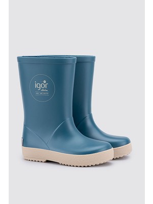 Igor Splash Dk Erkek Bebek Su Geçirmez Yağmur Kar Çizmesi W10292 Petrol Mavisi