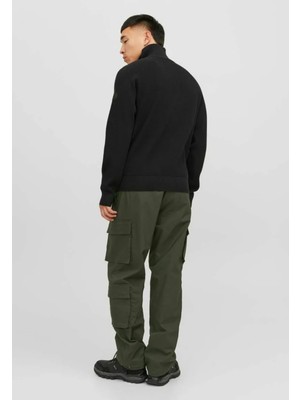 Jack & Jones 12245086 Jpstbıll Jjvırgo Cargo Pantolon Haki Yeşil