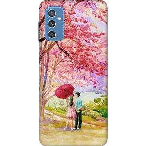 Samsung Galaxy A54 Kılıf Baskılı Desenli Silikon+Ekran Koruyucu+Kablo Kryc- Sevgiyolu