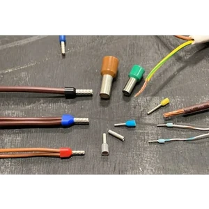 100 Maasco Yüksük Izole Kablo Ucu 0.5-0.75-1-1.5-2.5-4-6-10-16
