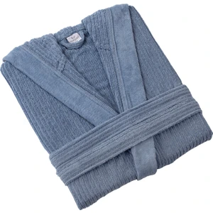 Ekol Bedenli Kapüşonlu Tek Bornoz