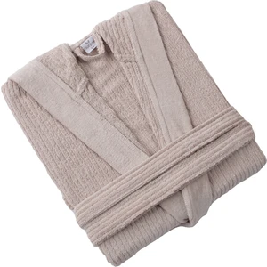 Ekol Bedenli Kapüşonlu Tek Bornoz