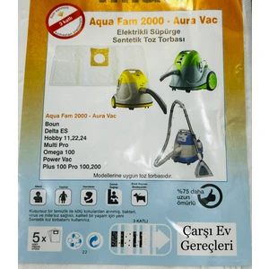 Ihlas Aqua Fam 2000 Süpürge Torbası  Çarşı Ev Gereçleri