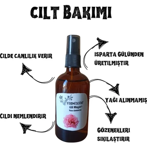 Gül Suyu Mayası Hidrosolü - Yağı Alınmamış