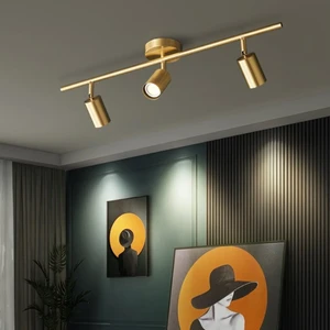 LED Spot led Avize Eskitme Gövde 3XGU10 Duylu gün ışığı 360 Derece Hareketli Başlık Spot