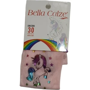 Bella Calze Unıcorn Desenli Kız Külotlu Çorap