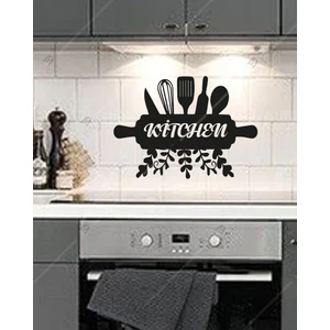Emach Dizayn Kitchen Mutfak Duvar Dekor Lazer Kesim Hediyelik Eşya Ahşap Tablo