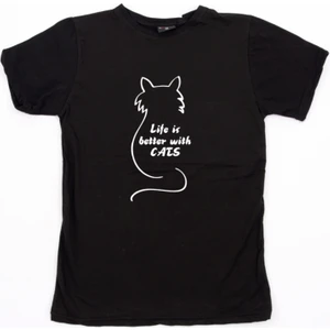Life Is Better With Cats (Relax Fit) / 9xl / 8xl / 7xl / 6xl / 5xl / 4xl / 3xl