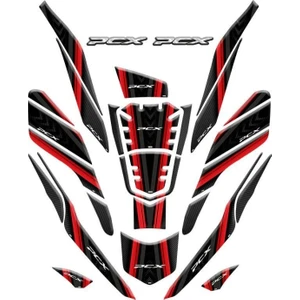 Motorcu Aziz Aslan Honda Pcx 2021-2023 Uyumlu Tank Pad SETİ-002