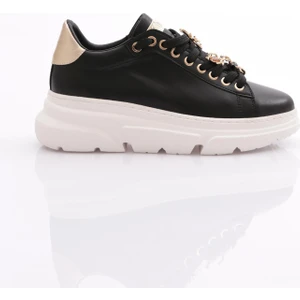 ES852 Kadin Kalin Taban Ari Tokali Sneakers Ayakkabi