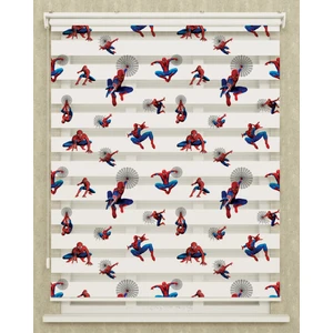 Vanilya Home Çocuk Odası Örümcek Adam Basklı Zebra Perde