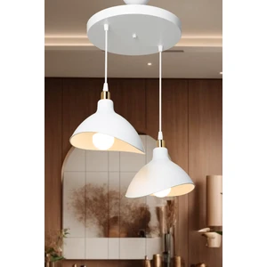 Ag Light Design Beyaz Sarkıt Avize Salon Mutfak Koridor Yatak Odası Lamba