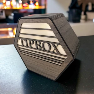 Afili Dekoratif Görünümlü Tipbox  Bahşiş Kutusu