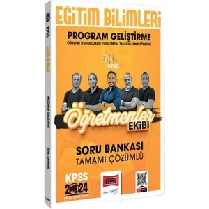 Yargı Yayınevi 2024 KPSS Eğitim Bilimleri Öğretmenler Ekibi Program Geliştirme Tamamı Çözümlü Soru Bankası