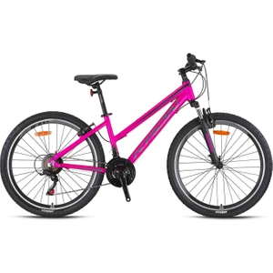 Xc 75 - 26" Mtb Lady - 15' - 21 Vites - V.b. - Mat Pembe-Siyah/füme