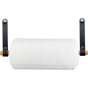 Dekoratif Hakiki Deri & Ahşap Havlu & Tuvalet Kağıtlığı, Pratik Mutfak Banyo Kağıt Havluluk
