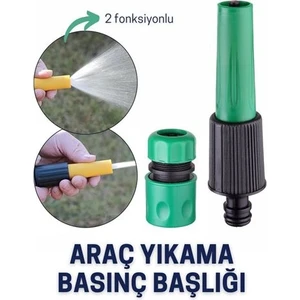 Transformacion Basınçlı Araç Yıkama Hortum Başlığı ve Adaptör Seti 429054