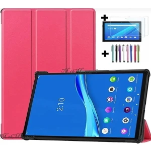 M.TK Moveteck Honor Pad X9 11.5 Inç Tablet Kılıf Smart Akıllı Ince Pu Deri Kapaklı Kılıf + Ekran Koruyucu + Kalem 3in1 Zırh Set