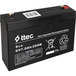 6 Volt 7 Amper Kuru Akü (151 x 35 x 94 mm)