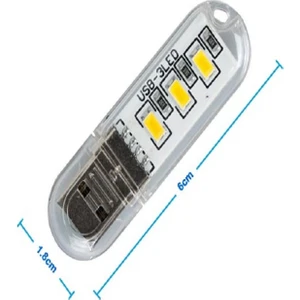 Karahisar Kuluçka Taşınabilir Mini Flash USB LED Işık Lamba Gece Lambası