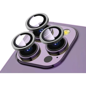 Apple iPhone 15 Pro Max Kolay Takılabilen Premium Safir Kamera Lens Koruyucu Cl-12