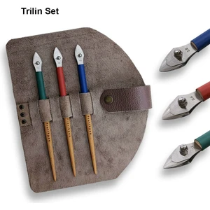 Pratik Pen Pratikpen New Age Kaligrafi Trilin Seti Deri Kale ml ikli