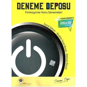 Deneme Deposu Yayınları TYT Fonksiyonlar Konu Denemeleri