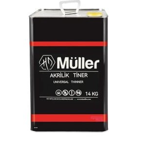 Hd Müller Akrilik Unıversal Tiner 14 kg
