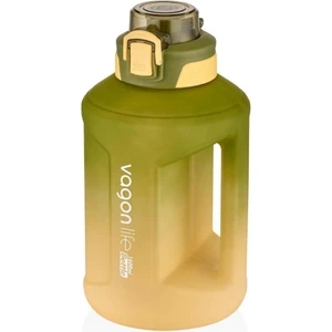 Motivasyon Su Matarası 1600ML Yeşil
