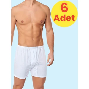 Erkek Rahat Kesim 6'lı Paçalı Pamuklu Külot