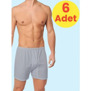 Erkek Rahat Kesim 6'lı Paçalı Pamuklu Külot