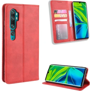 Xiaomi Mi Note 10 Pro Cüzdan Deri Flip Telefon Kılıfı (Yurt Dışından)