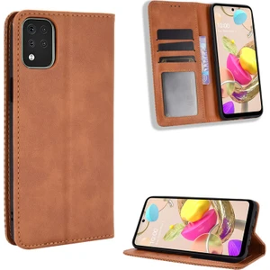 Lg K42 Cüzdan Deri Flip Telefon Kılıfı (Yurt Dışından)