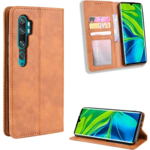 Xiaomi Mi Note 10 Pro Cüzdan Deri Flip Telefon Kılıfı (Yurt Dışından)