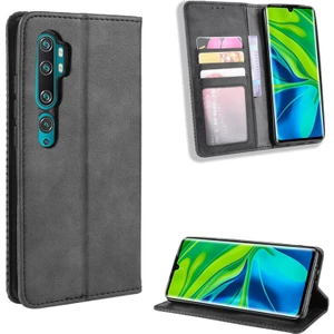 Xiaomi Mi Note 10 Pro Cüzdan Deri Flip Telefon Kılıfı (Yurt Dışından)