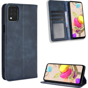 Lg K42 Cüzdan Deri Flip Telefon Kılıfı (Yurt Dışından)