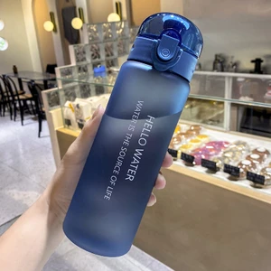 CCmoo Pretty Taşınabilir Plastik Dondurulmuş Spor Su Şişesi (Yurt Dışından)