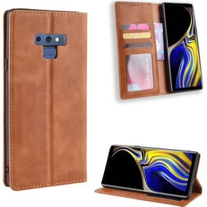 Samsung Galaxy Note 9 Cüzdan Deri Flip Telefon Kılıfı (Yurt Dışından)