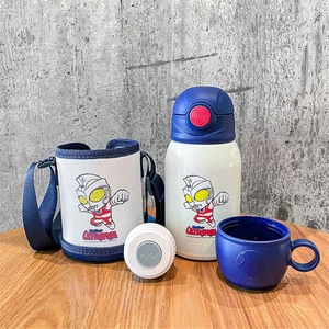 CCmoo Pretty Çocuklar Su Kupası Kızları Plastik Kupası Yüksek Temperature Resistant Cut Network Red Straw Kupası 657ML (Yurt Dışından)