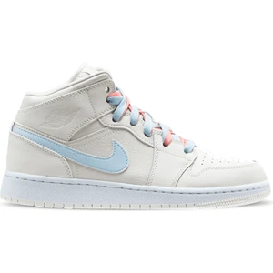 Jordan 1 Midmulti-Color Swoosh Phantom Sneaker Kadın Ayakkabı