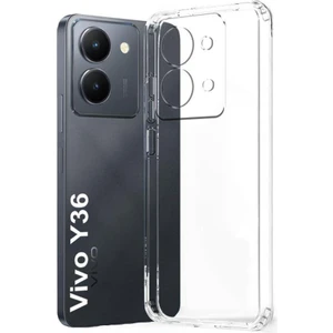 Vivo Y36 Silikon Kılıf Kamera Korumalı Silikon Rubber Arka Kapak