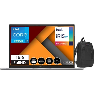 Vivobook X1504VA-NJ103 Intel Core I5 1335U 16GB 512GB SSD 15.6" WINDOWS11PRO Fhd Dizüstü Bilgisayar  X1504VA-NJ10338+WEBLEGELSINÇANTA