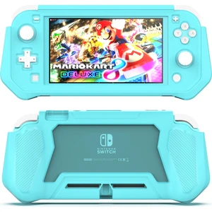 Switch Lite Kılıf Nintendo Switch Lite Için Koruyucu Kılıf Nintendo Switch Lite ile Uyumlu Ekran Koruyucu Kapak Çıkarılabilir Tpu+Dahili Pc Ekranlı El Tutma Kılıfı (Yurt Dışından)