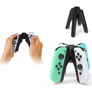 Nintendo Switch Için Şarj Cihazı Şarj Istasyonu 4'ü 1 Arada Anahtar Joycon Denetleyici Şarj Cihazı C Tipi Şarj Kablosu ile Şarj Dock Standı (Yurt Dışından)