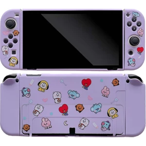 Nintendo Switch OLED ile Uyumlu Kılıf Nintendo Switch OLED Için Takılabilir Yumuşak Koruyucu Kılıf Kapağı (Yurt Dışından)