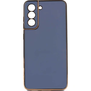 Samsung Galaxy S23 Fe Kılıf Köşeli Altın Model Kapak