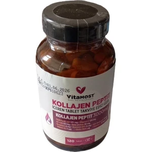 Kollajen Peptit 3000MG 120 Tablet